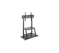 Mobile TV Stand 37”-100” 150kg Adjustable 2 Shelves 462334