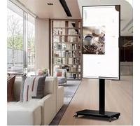 Mobile TV Stand Mobile TV Stand - for 32-75 Inch Sn TVs, Up to 80kg, Horizontal and Vertical Sn Fixed Mobile TV Cart On Wheels