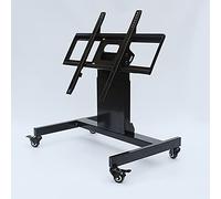 Mobile TV Stand with Locking Wheels for 32-65 Inch LED Flat & Curved TVs Universal Rolling TV Cart Portable Display Stand for Home & Office Beautiful Scenery Design