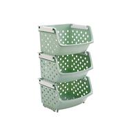 Mobile Utility Cart with Casters, Multi-Purpose Storage Organizer for Kitchen, Bathroom, Office, and Laundry