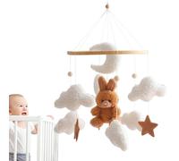 mobile wind chimes felt animals handmade bell crib bed hanging bed bell decoration boy girl