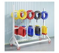Mobile Wire Harness Rack with Wheels, Cable Storage Organizer for Workshop and Warehouse