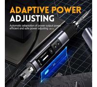 Mobile Workbench Storage with HS02 Smart Soldering Iron, Perfect for Safe and Efficient Soldering Applications (HS-02A high)