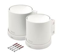 Mobilefox 2 x Wall Mount for TP-Link Deco X50 AX3000 Mesh WLAN Router Holder