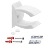 Mobilefox Door Stopper Door Keeper White 1 Pack Wall Mount Plastic Holder
