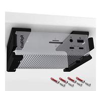 Mobilefox Under-desk docking station wall holder suitable for CalDigit TS4 Thunderbolt Dock