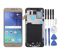 MOBILEPHONEACCESSORIES Spare Parts for Samsung TFT Material LCD Screen and Digitizer Full Assembly with Frame for Galaxy J5 (2015) / J500F(Black) (Color : Gold)