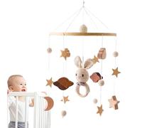 Mobiles for Nursery Moon Star Decorative Bends Star Mane Mane Mobile Mobile Wind Chime Decoration Childhood Wooden Bed Wooden Bed for Bed Slingst
