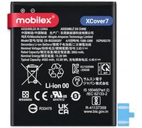 MOBILEX® Battery EB-BG556GBY for Samsung Galaxy XCover7 | Quick Charge 15W | Integrated NFC Antenna | 4050mAh - OEM | Internal Replacement with Adhesive | Original Capacity