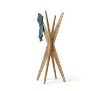 Mobili Fiver, Coat stand, Emma Rustic Oak, Made In Italy