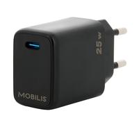 Mobilis 001380 mobile device charger Universal Black AC Fast charging