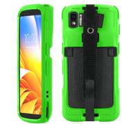 Mobilis Case for Zebra TC22 TC27 with Anti-Drop Hand Strap & Stylus Holder, Military-Grade Protection, High-Visibility Color Easy Identification & Safety (Neon green)