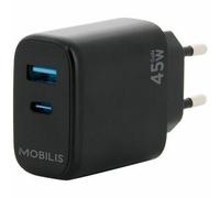 Mobilis 001363 mobile device charger Universal Black AC Auto