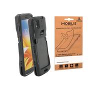 Mobilis Bundle Rugged Case for Zebra TC22 TC27 Mobile Computers + Unbreakable Screen Protector IK06 Rated (Clear Finish)