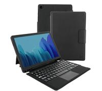 Mobilis Case for Samsung Galaxy Tab A9+ 11 Inch with Removable Bluetooth Touchpad Keyboard, Stylus Storage S Pen & Tripod, SM-X210 SM-X216, French AZERTY Keyboard Cover, Black