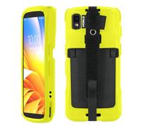 Mobilis Case for Zebra TC22 TC27 with Anti-Drop Hand Strap & Stylus Holder, Military-Grade Protection, High-Visibility Color Easy Identification & Safety (Neon yellow)