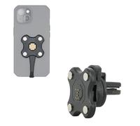 MOBILIS Charging Airvent Mount 65W Charging Stand, Air Vent Black