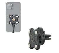 MOBILIS Charging Airvent Mount 65W Charging Stand, Air Vent Black