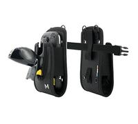 Mobilis Holster for Handheld Device with Pistol Grip, Belt & Leg Strap, Carrying Case Pouch Scanner Size S, Maximum Device Dimensions 18x9.5x5.5cm
