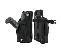 Mobilis Holster for Handheld Device with Pistol Grip, Scanner RFID Reader Carrying & Storing Pouch with Belt & Leg Strap, Size L
