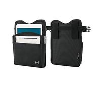 Mobilis 8-9 Inch Tablet Holster with Belt and Accessory Bag - Easy Access System - Black