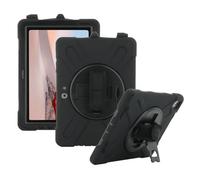 MOBILIS Microsoft Surface Go 4GB 3GB 2GB 1 Reinforced Case with Shoulder Strap Shockproof Protective Case with Rotating Tripod Black