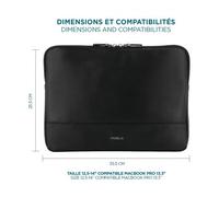 Mobilis Origine 2 35.6 cm (14") Cover Black