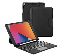 Mobilis Protective Case for iPad 10.2 Inch with Detachable French Bluetooth® Keyboard + Touchpad