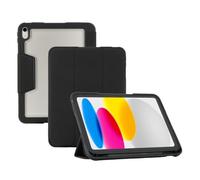 Mobilis 062006 tablet case 27.9 cm (11") Flip case Black, Transparent