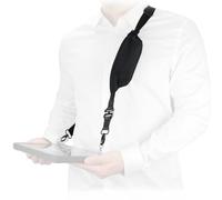 MOBILIS Universal Shoulder Strap with Safety Detachment System & Expandable Storage Pocket, 2 Hanging Points, High Strength Strap, Black, One size