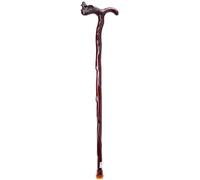 mobility aid， Lucky Phoenix Head Decorated Walking Cane, Hand-Carved Wooden Stick for Women, Keep Balance(95Cm(Use Height 183 184Cm))