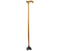 mobility aid， Stylish Curved Walking Cane for the Elderly, Handmade Stick with Silver Decoration(B,94Cm(Use Height 176 185Cm))