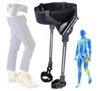 Mobility Aids Exoskeleton Legs for Rehab Training - Adjustable Strength Assist for Elderly, Ideal for Hiking and Climbing Stairs