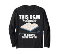 Mobility Instructor Braille for You O&M Instructor Long Sleeve T-Shirt