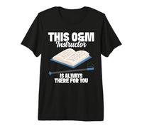 Mobility Instructor Braille for You O&M Instructor Premium T-Shirt