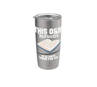 Mobility Instructor Braille for You O&M Instructor Stainless Steel Insulated Tumbler