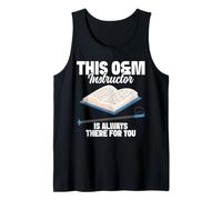 Mobility Instructor Braille for You O&M Instructor Tank Top