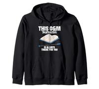 Mobility Instructor Braille For You O&M Instructor Zip Hoodie
