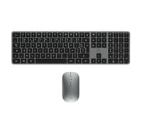 Mobility Lab - CP430W - Wireless Keyboard and Mouse Combo - AZERTY, Receiver 2.4 Ghz USB + 3 x Bluetooth, 15 Multimedia Shortcuts, Fast Charging via USB-C - Windows