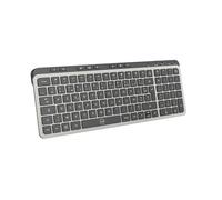Mobility Lab - KP450W Compact - Wireless Multi-Connection Keyboard - AZERTY, Receiver 2.4 Ghz USB + 2 x Bluetooth, 25 Multimedia Shortcuts, Fast Charging via USB-C - Windows