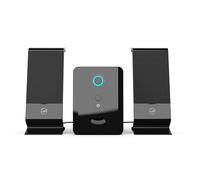 Mobility Lab ML314006 - PC 2.1 Multimedia Speaker - Rich Sound, Powerful Bass, Built-in Volume Button, USB and Jack Wired Connection - MacOS and Windows Compatibility - Black