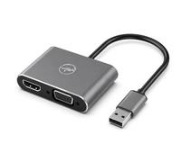 Mobility Lab USB 3.0 to HDMI & VGA Adapter - High Performance Video Display Converter - Compatible with macOS & - Plug & Play for Monitors, TVs, Projectors - Supports 1920x1080p at 60Hz