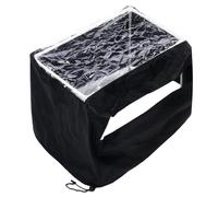Mobility Scooter Accessories, Waterproof Control Panel Tiller Cover, Black | Waterproof Dash Shield, Adjustable Fit, Clear View Window, For Electric Scooters