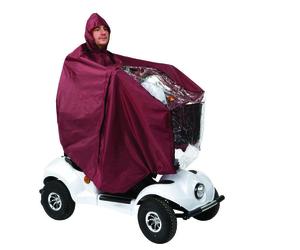 Mobility Scooter Cape Universal Blue Drive Devilbiss Rain Poncho Weather Cover