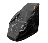Mobility Scooter Cover, 210D Oxford Fabric, Black, Electric Wheelchair Protector, Travel Storage Guard, Waterproof Anti-UV Shield, for Car Transport and Home
