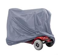 Mobility Scooter Cover 210D Oxford Fabric Waterproof Dustproof UV Resistant Protective Outdoor Storage Accessory with Moisture Vent for Three Wheel and Four Wheel Scooters(grey 142 * 66 * 91cm)