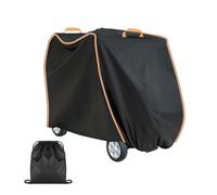 Mobility Scooter Cover Heavy Duty 420D Oxford Fabric Waterproof Disability Scooter Covers with Storage Bag and Reflective Strips, Windproof Buckle, for Outside Storage (2XL)