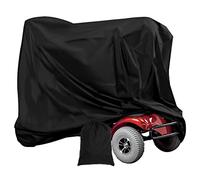 Mobility Scooter Cover Waterproof 190D Heavy Duty Mobility Scooter Rain Cover with Storage Bag Anti Dust Rain Snow Anti-UV Wheelchair Storage Cover with Bottom Elastic Rope (170X61X117cm)