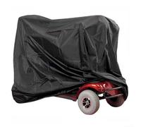 Mobility Scooter Cover with Storage Bag, 210D Oxford Fabric, Comprehensive Protection Against Harsh Weather (black 170 * 61 * 117cm)