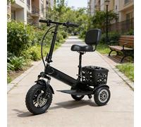 Mobility Scooter for Seniors & Adults, 3 Wheel Compact Travel Scooter | 48Lbs Lightweight Design, 500W Motor, Long Distance Range, 330 lbs Capacity, Portable Indoor & Outdoor Use